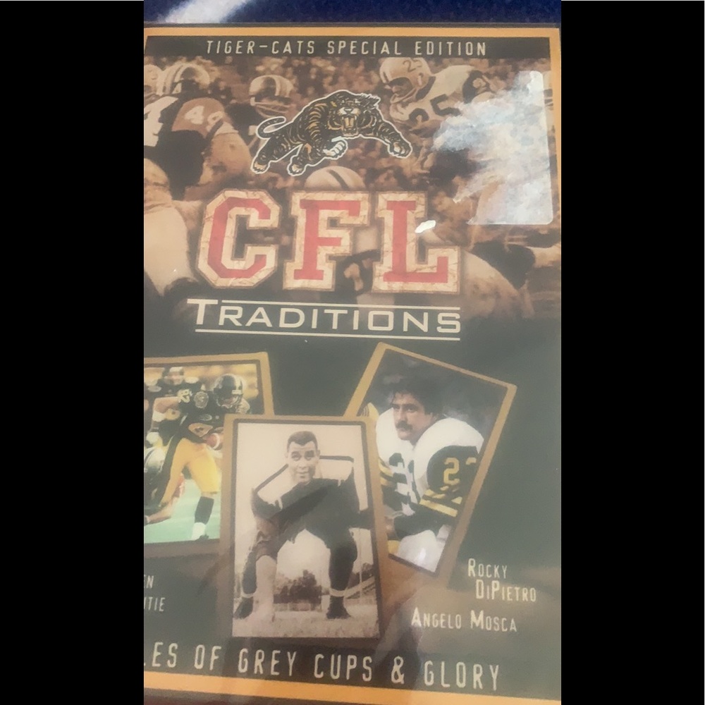 DVD CFL Traditions Hamilton Tiger Cats Special Edition for sale